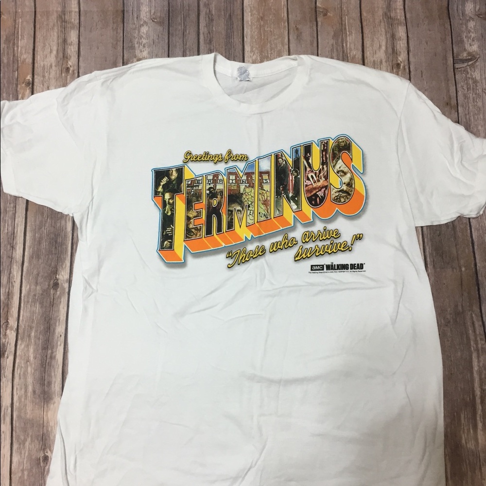 The walking dead "terminus" t-shirt size XL